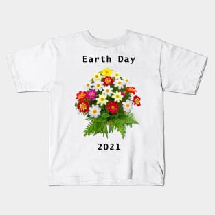 Bouquet for Earth Day 2021 Kids T-Shirt